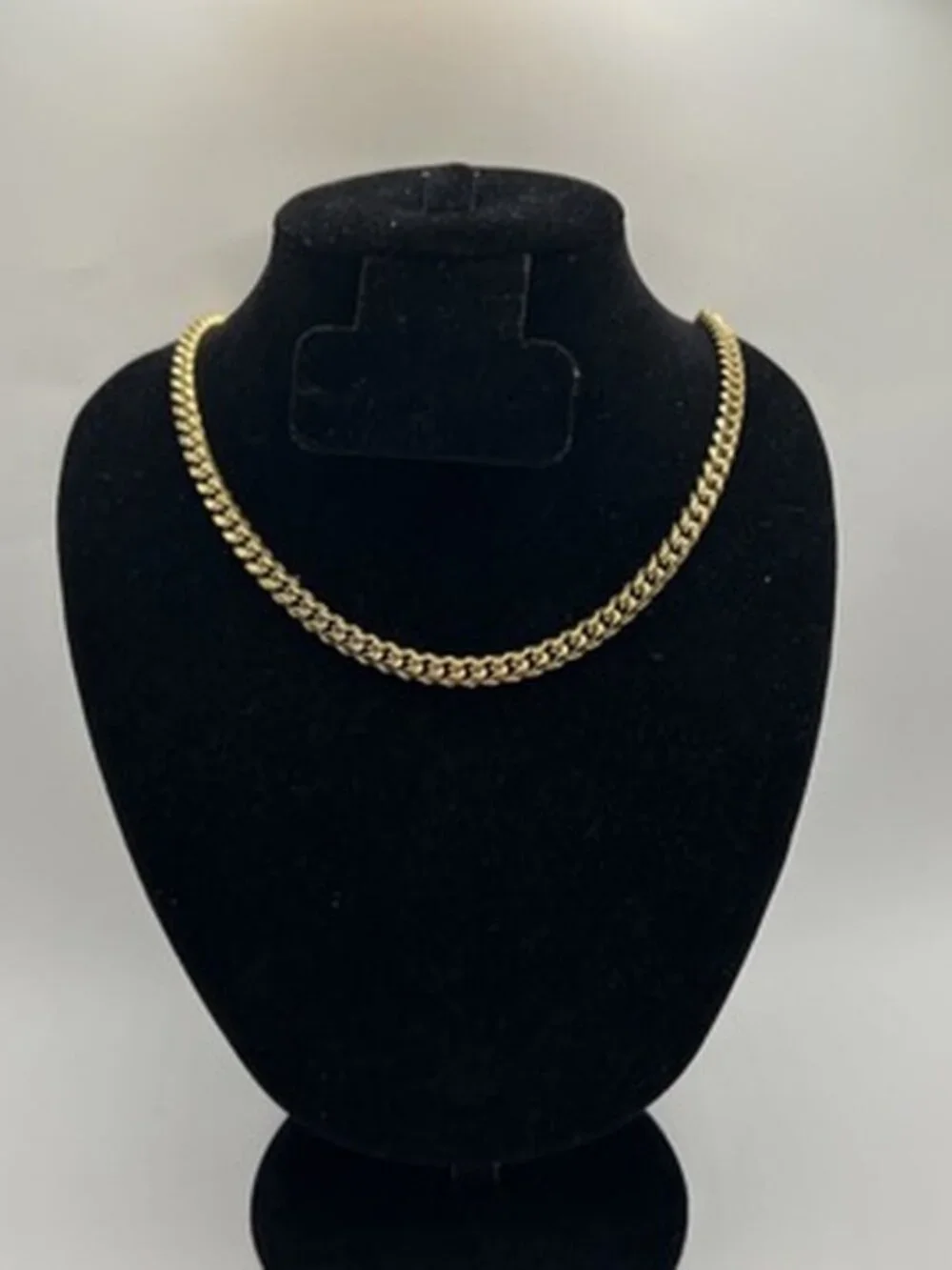 Real Gold Cuban Chain Plated Stainless Steel 6mm 20 Inch Solid Waterproof Mens